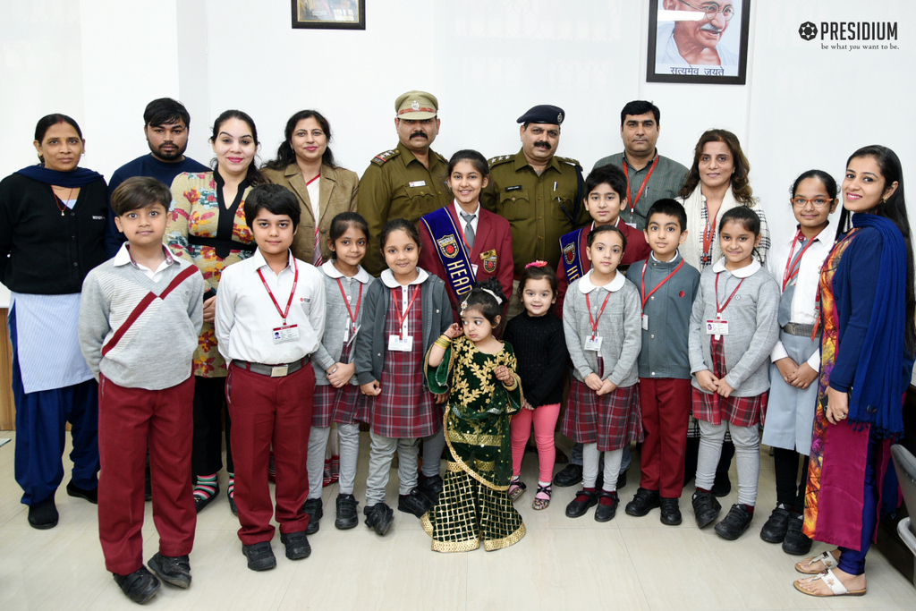 Presidium Punjabi Bagh, PRESIDIANS VISIT LOCAL POLICE STATION TO CELEBRATE APPRECIATION DAY